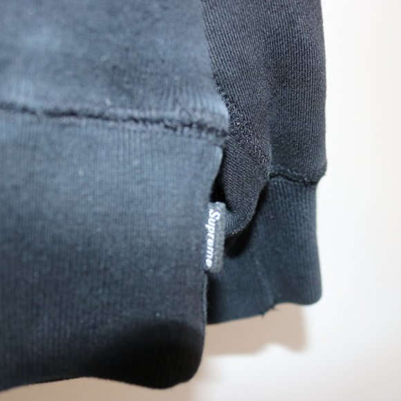 Supreme Black on Black Bogo Crew Neck Size Small - Picture 5 of 5